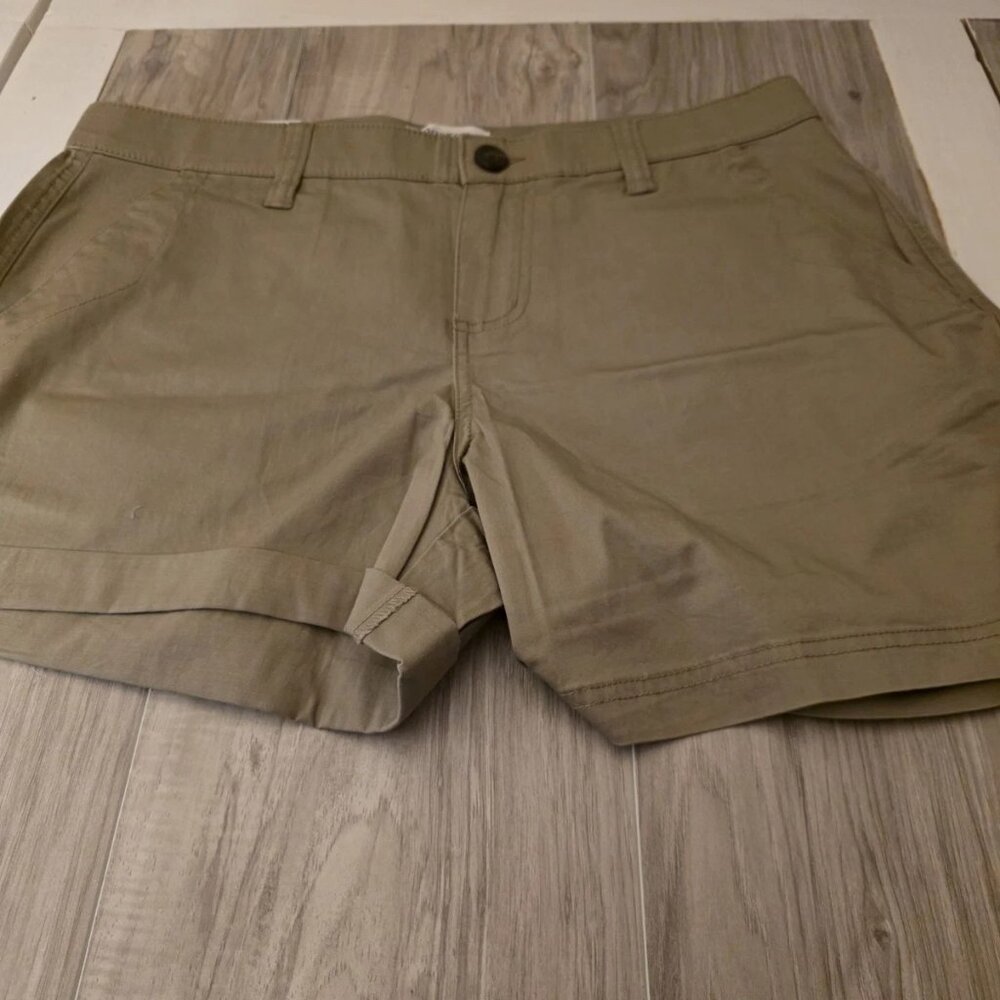 COPY - BOSTON TRADERS Women's Shorts - Light Army Green Size 10